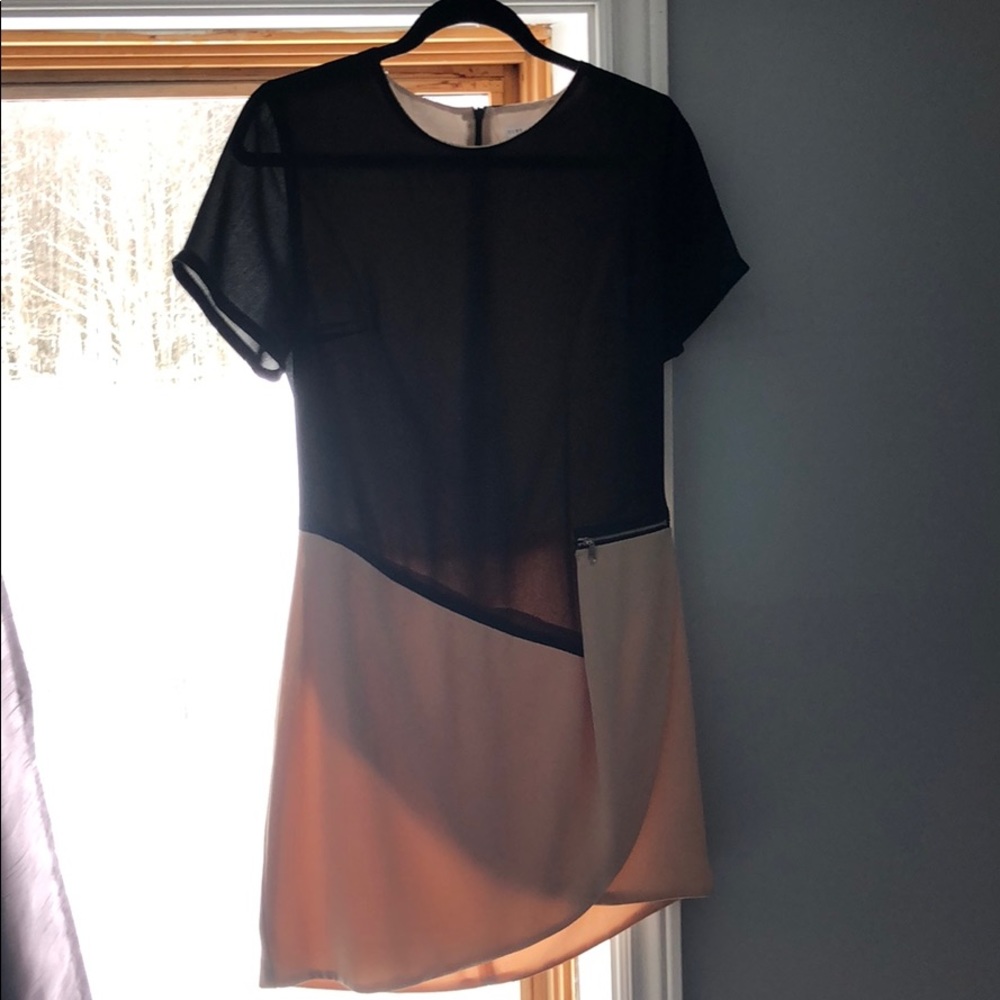 Pink stich dress, size 6
